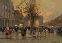  Parisian Street Scene